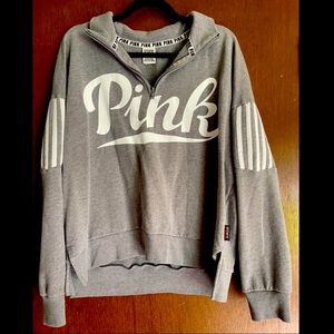 Grey PINK Sweater